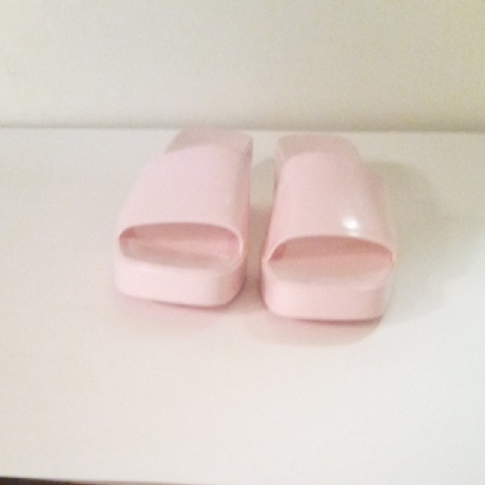 Stylish Pink Slide Sandals